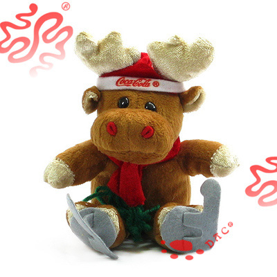 Хлопковое праздничное украшение, игрушка-брелок для ключей