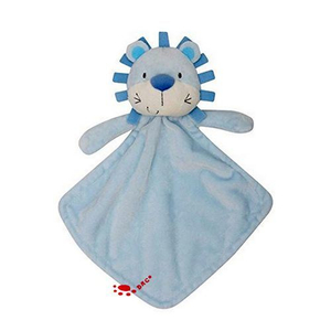 Мягкое защитное одеяло с изображением льва для новорожденных
