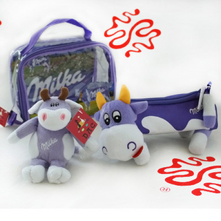 Рекламная игрушка плюшевая корова
