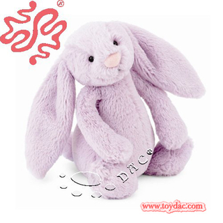 Ультрамягкая розовая игрушка-кролик