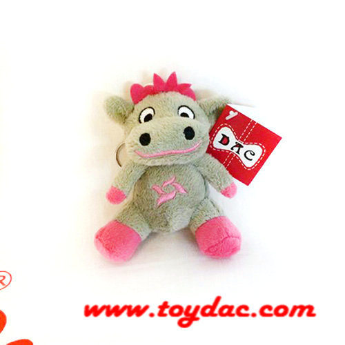 Плюшевая игрушка-брелок для ключей в виде лягушки из комиксов