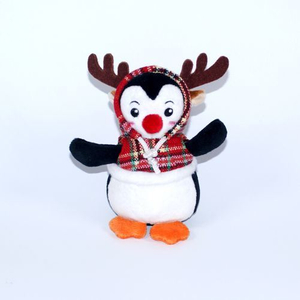 Плюшевая рождественская игрушка мини-пингвин