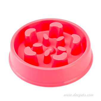 Водоворот&Nbsp;Форма лабиринта дизайн медленная кормушка миски для домашних животных