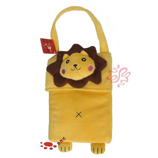 Плюшевая детская сумка в виде льва