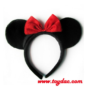 Плюшевая заколка для волос с мультяшными животными