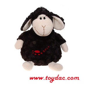 Плюшевая мультяшная сидячая овца, мягкая игрушка