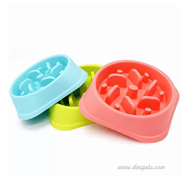 Водоворот&Nbsp;Форма лабиринта дизайн медленная кормушка миски для домашних животных