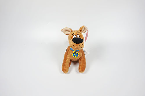 Плюшевый брелок для ключей с собакой на День святого Валентина