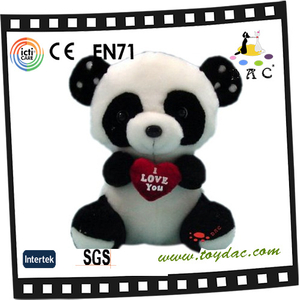 Плюшевая игрушка-панда на День святого Валентина