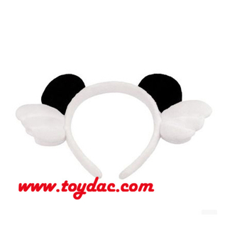 Плюшевая заколка для волос «Ангел Панда»