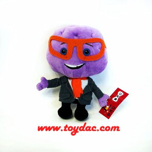 Плюшевая игрушка-кукла-мороженое