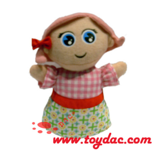 Мягкая мультяшная тканевая кукла для маленькой девочки
