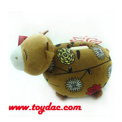 Плюшевая игрушка-копилка с животными