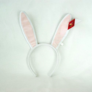 Плюшевая повязка для волос с кроликом для вечеринок