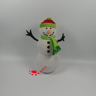 Фаршированный рождественский подарок снеговика
