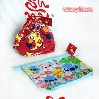 Хлопковая сумка с принтом для упаковки плюшевых игрушек