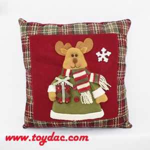 Мягкая рождественская декоративная подушка