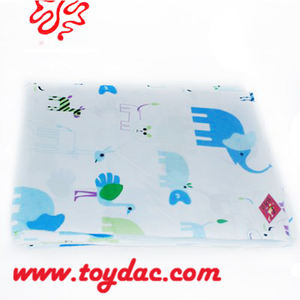 Комплект детской кроватки из хлопка с изображением животных в стиле зоопарка